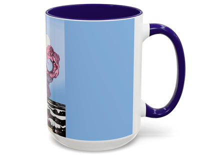 Goddess of the Swirling Sea Colorful Mugs (11oz, 15oz)