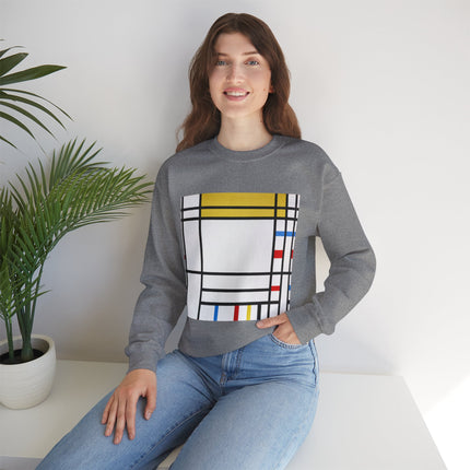 Place de la Concorde by Piet Mondrian Heavy Blend™ Crewneck Sweatshirt