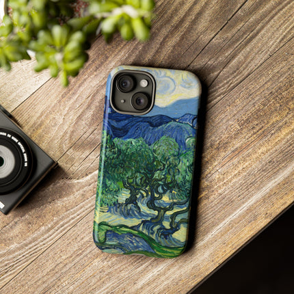 Olive Trees by Vincent Van Gogh Phone Cases