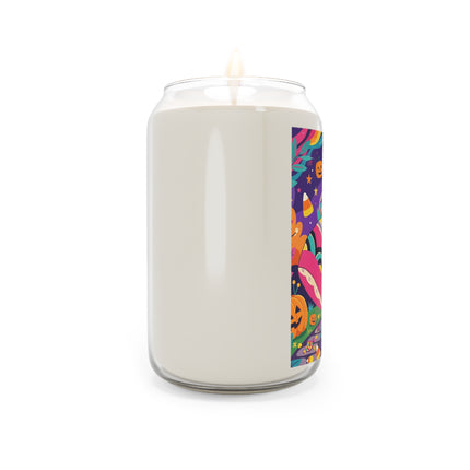 🌙🎃 The Lady Of Moonbeam Hollow Scented Soy Candle – Whimsical Halloween Charm