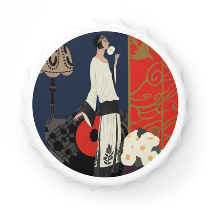 Art Deco Flapper Bottle Opener – Elegant Glamour & Timeless Style