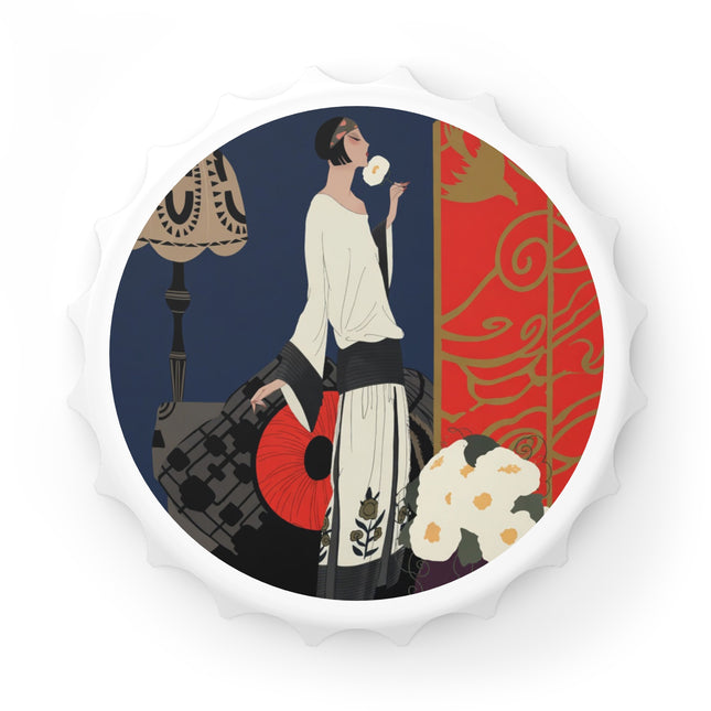 Art Deco Flapper Bottle Opener – Elegant Glamour & Timeless Style