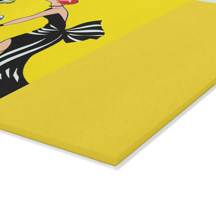 A Moment of Elegance Glass Cutting Board