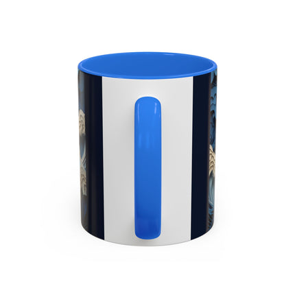 Dramatic Ocean with Crashing Waves Colorful Mugs (11oz, 15oz)