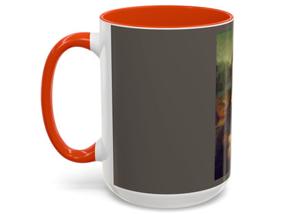 Mona Lisa by Leonardo da Vinci Colorful Mugs (11oz, 15oz)