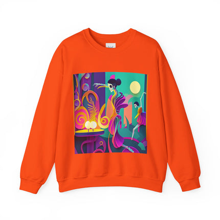 Dance of the Skeleton Ballerinas Unisex Heavy Blend™ Crewneck Sweatshirt