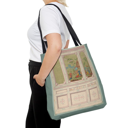 Chinoiserie scenes by Anonymous Tote Bag (AOP)