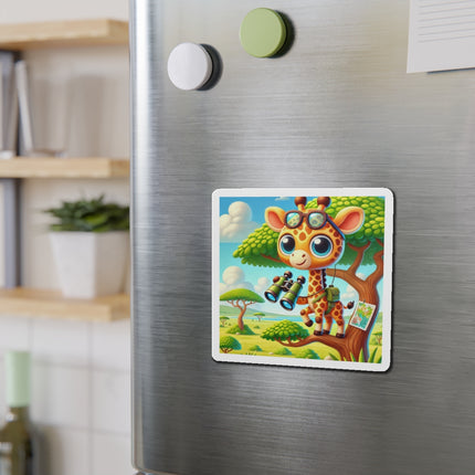Giraffe Lookout Die-Cut Magnets (5 Sizes)