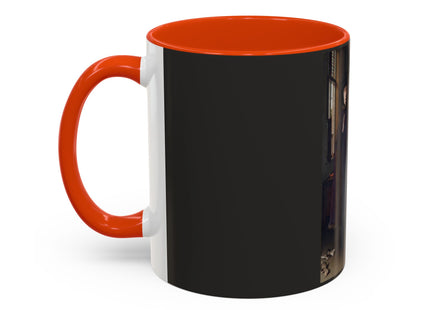 Arnolfini Portrait by Jan Van Eyck Colorful Mugs (11oz, 15oz)