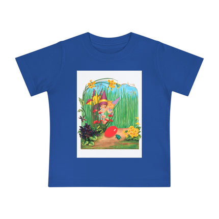 Spring Fairies & Floral Delights Baby Short Sleeve T-Shirt