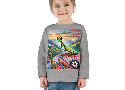The Joyful Mantis Toddler Long Sleeve Tee