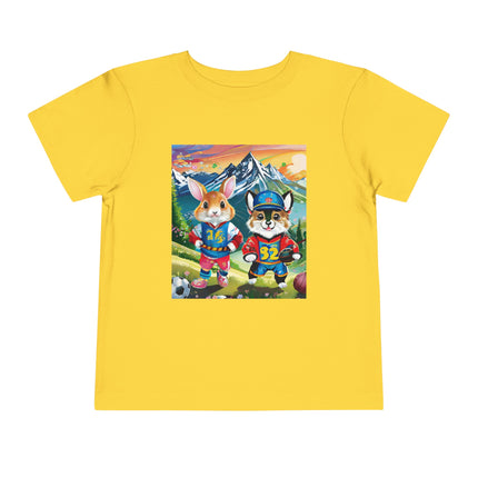 Animal Athletes Toddler Short Sleeve Tee