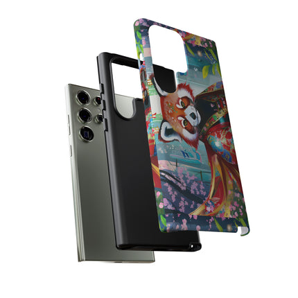 Cybernetic Red Panda Phone Cases