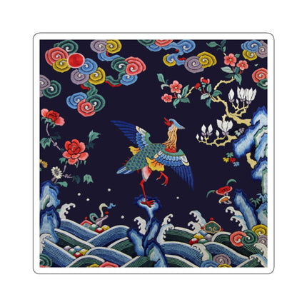 Rank Badge with Mandarin Kiss-Cut Stickers (4 Sizes)