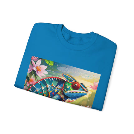 Camouflage Chameleon Unisex Heavy Blend™ Crewneck Sweatshirt