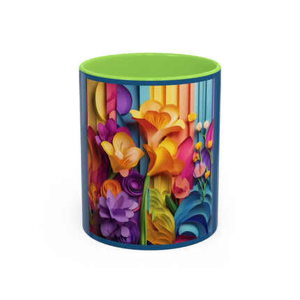 The Graceful Freesia Colorful Mugs (11oz, 15oz)