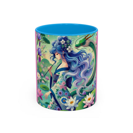 Fairy of the Koi Pond Colorful Mugs (11oz, 15oz)