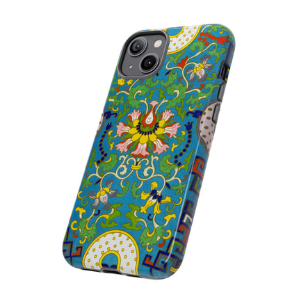 Chinese Floral Illustration by Owen Jones Phone Cases