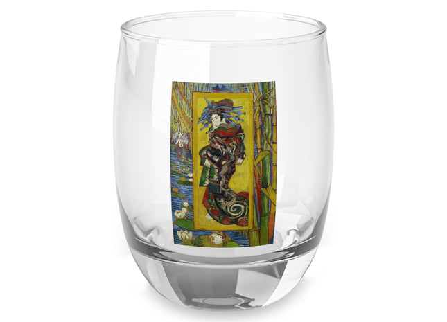 Courtesan (after Eisen) by Vincent Van Gogh Whiskey Glass