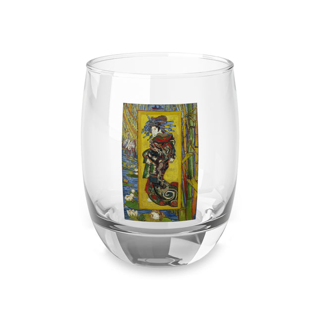 Courtesan (after Eisen) by Vincent Van Gogh Whiskey Glass