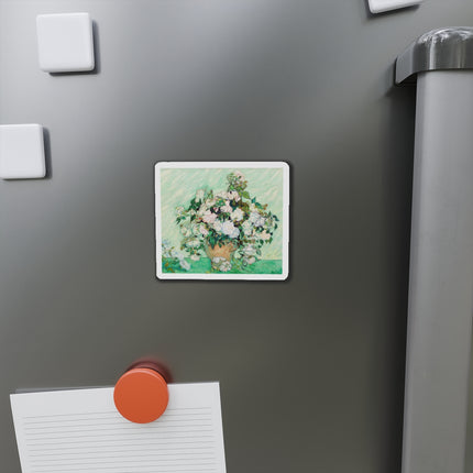 Roses by Vincent Van Gogh Die-Cut Magnets (5 Sizes)
