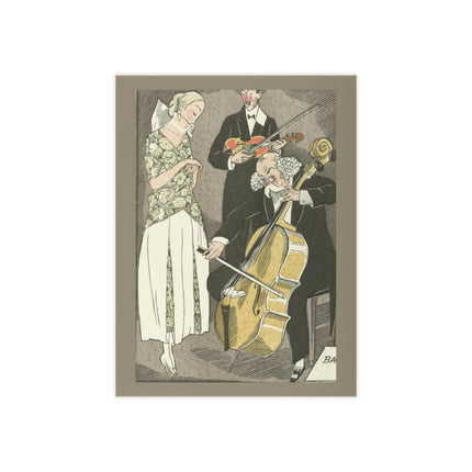 The Maestro’s Performance by Fernand Siméon Ceramic Tile