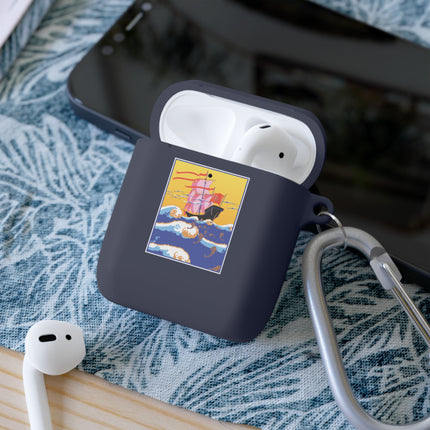 Golden Seas and Whimsical Dreams AirPods Case