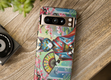 Cyberpunk Geisha Phone Cases