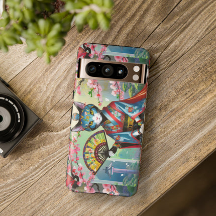 Cyberpunk Geisha Phone Cases