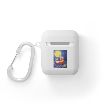 Moonlit Voyage – Owl and Pussycat Adventure AirPods Case