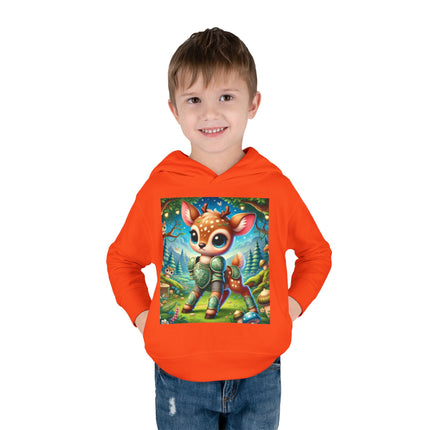 Fawn Defender Toddler Pullover Fleece Hoodie