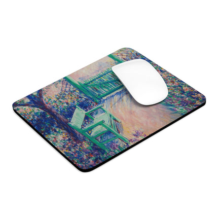 The Artist’s Garden by Theodore Earl Butler Mouse Pad, Round and Rectangle