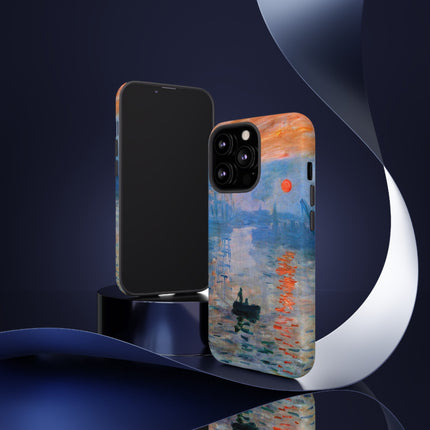 Sunrise by Claude Monet Phone Cases