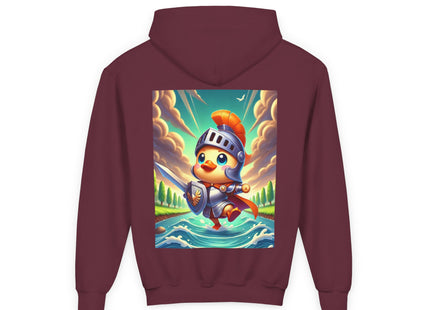 Valiant Duck Youth Heavy Blend Hooded Sweatshirt