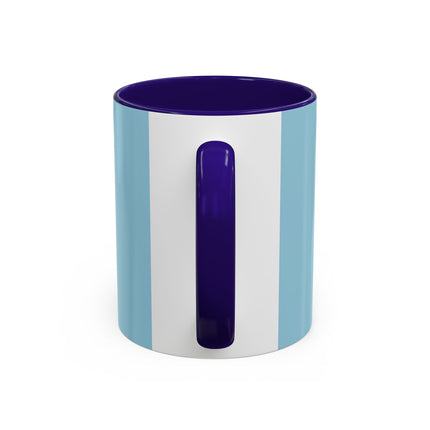 ☕🎄 Christmas Tea In The Snow Garden Colorful Mug – Art Deco Holiday Friendship