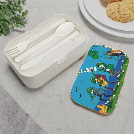 The Frog Band At The Castle Bento Lunch Box