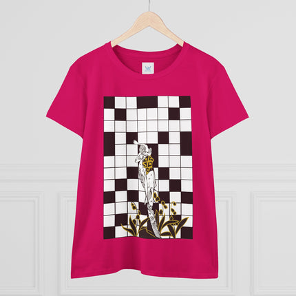 The Crossword Women's Midweight Cotton Tee
