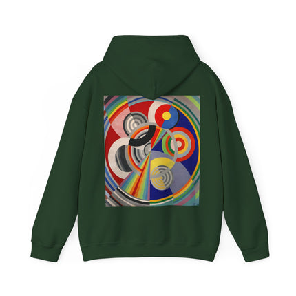 Rythme No. 1 by Robert Delaunay Heavy Blend™ Hooded Sweatshirt