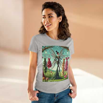 A Fairy Choosing Gowns Cotton Tee