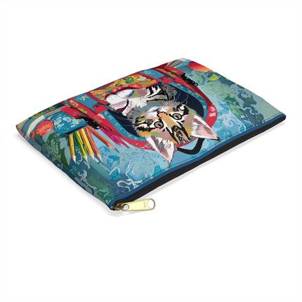 Whiskered Wanderings Pencil Case