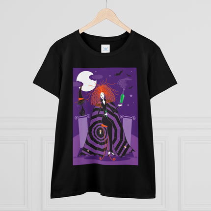 Mystic Elegance Women's Midweight Cotton Tee