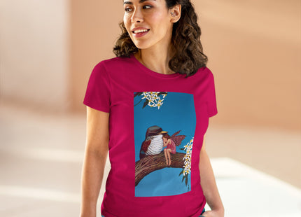 Magnolia Fairy and the Woodland Bird Cotton Tee