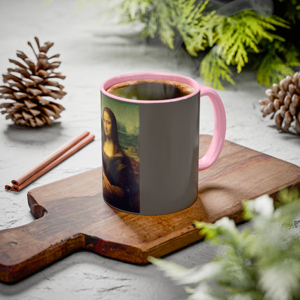 Mona Lisa by Leonardo da Vinci Colorful Mugs (11oz, 15oz)
