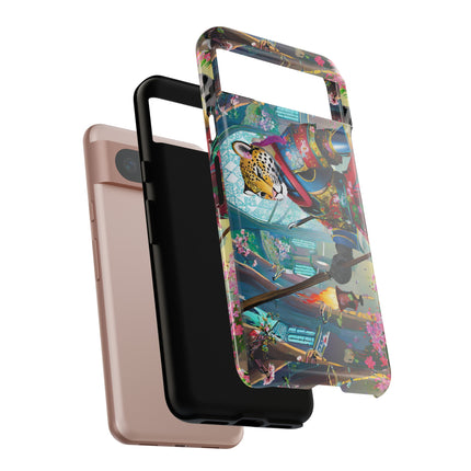 Cyberpunk Leopard Phone Cases