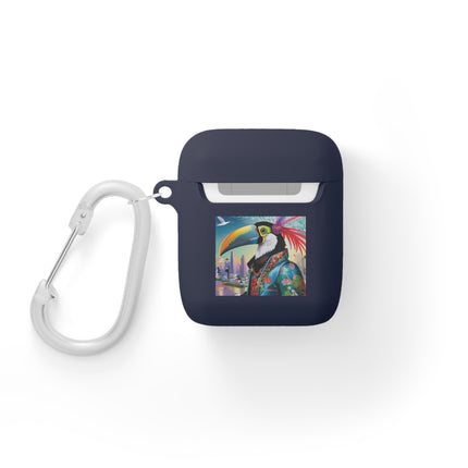 Cyber Toucan Chic AirPods Case Cover