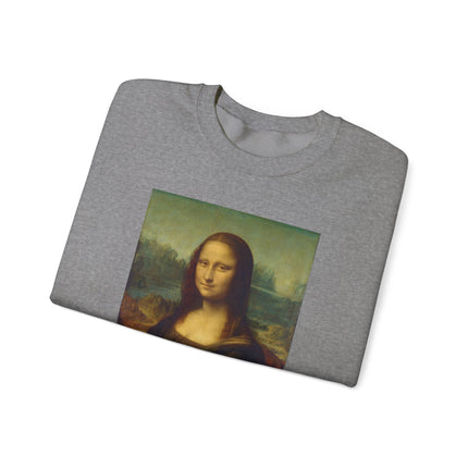Mona Lisa by Leonardo da Vinci Unisex Heavy Blend™ Crewneck Sweatshirt