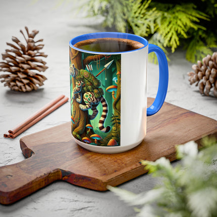 Silent Stripes Colorful Mugs (11oz, 15oz)