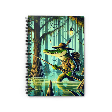 Swamp Stalker Spiral Notebook - Ruled Line