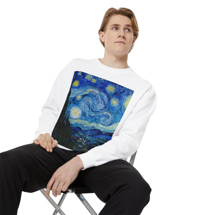The Starry Night by Vincent Van Gogh Garment-Dyed Sweatshirt