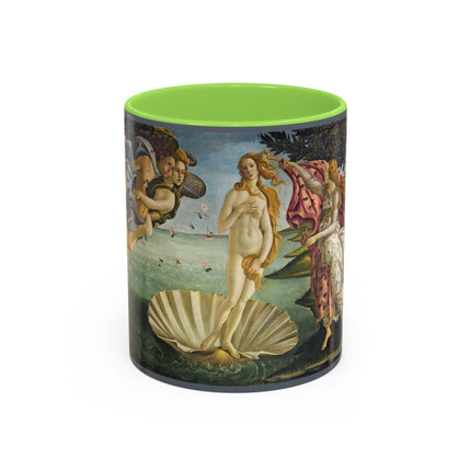 Birth of Venus by Sandro Botticelli Colorful Mugs (11oz, 15oz)